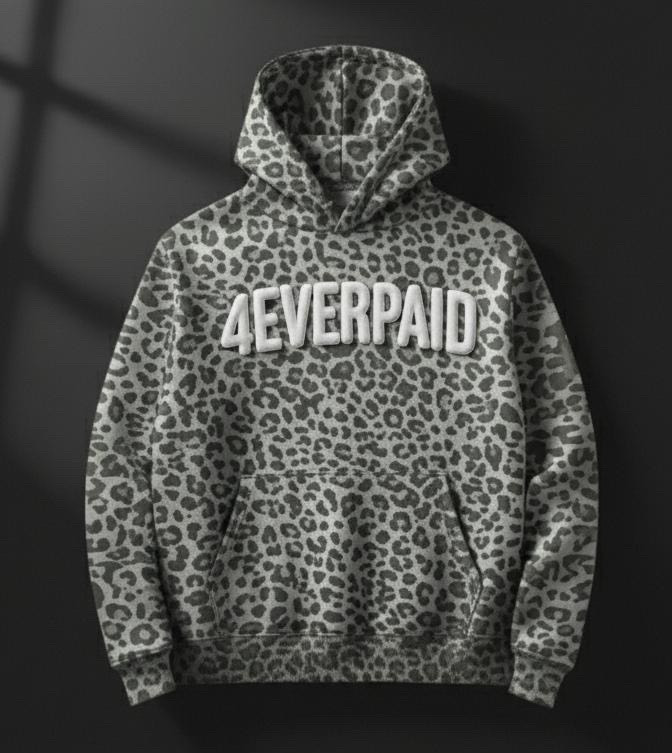 Leopard Print Hoodie